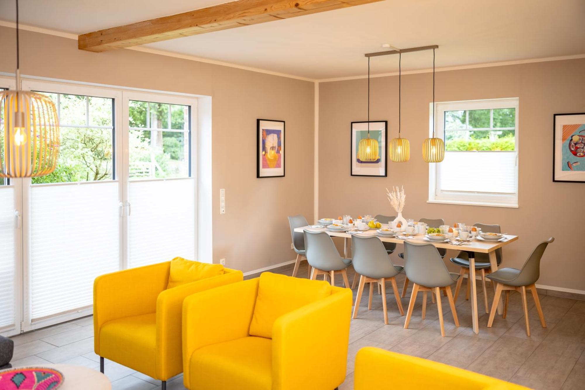 Вилла Erholungnow-Haus In Ruhiger Lage Биспинген Экстерьер фото