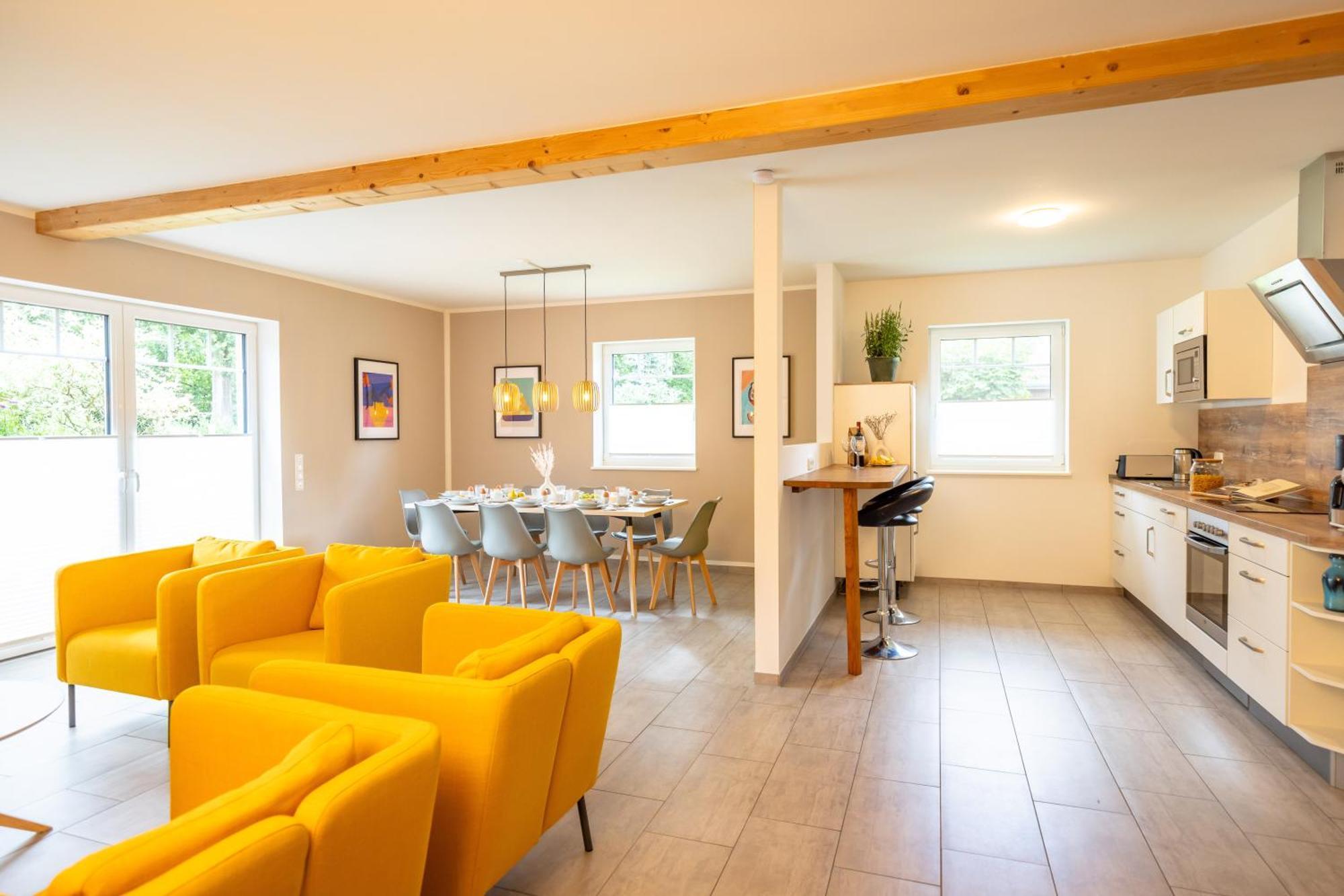 Вилла Erholungnow-Haus In Ruhiger Lage Биспинген Экстерьер фото
